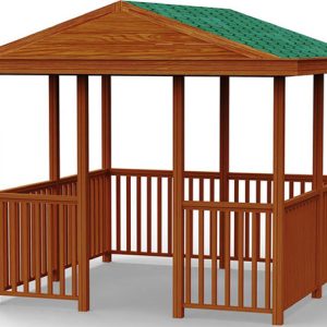 Pergola en bois de type camellia 1