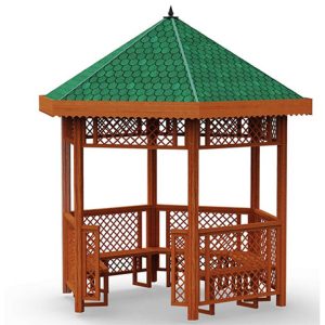 Pergola en bois de type camellia 5