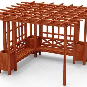 Pergola En Bois Model 1