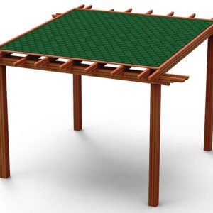 Pergola En Bois Model 3