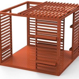 Pergola En Bois Model 4