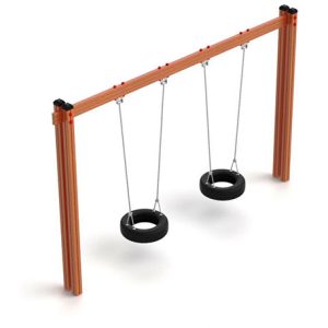 Balançoire Double Tyre
